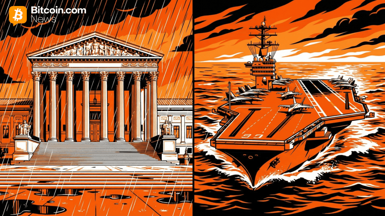 Il Bitcoin scende sotto i 65.000 dollari mentre gli investitori si preparano alle imminenti difficoltà tariffarie e al conflitto con l'Iran