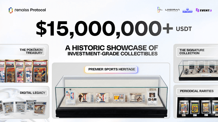Renaiss představuje fyzické sběratelské předměty v hodnotě více než 15 milionů dolarů na Consensus a demonstruje infrastrukturu na BNB Chain