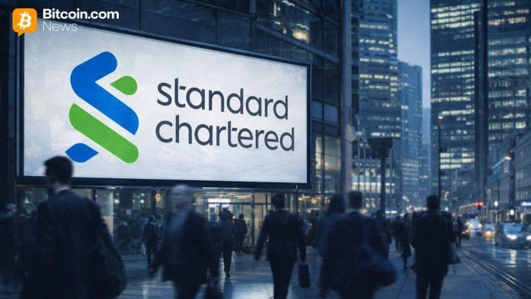 Crypto bliver mainstream, da Standard Chartered dyber sin digitale aktiv-push