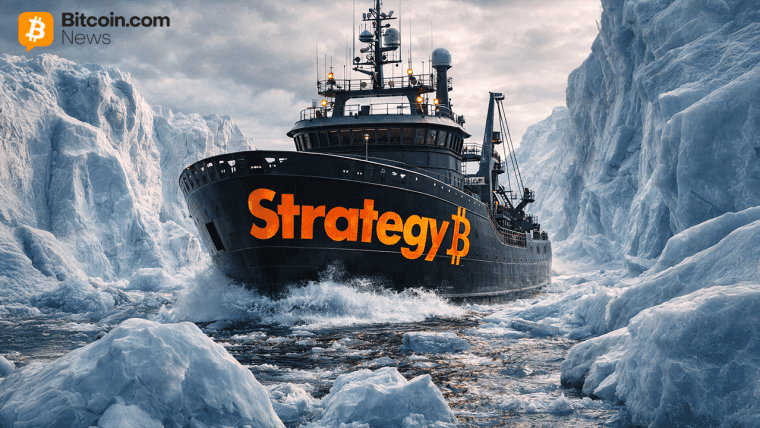 Bitcoin håller fast vid strategiens kostnadsbas; MSTR faller 5%