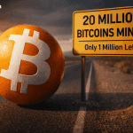 يثير المعروض الثابت من بيتكوين اهتمامًا متزايدًا مع تجاوز الشبكة حاجز 20 مليون عملة مُعدَّنة