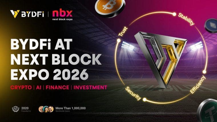 BYDFi Expands European Reach With Next Block Expo 2026 Sponsorship in Warsaw