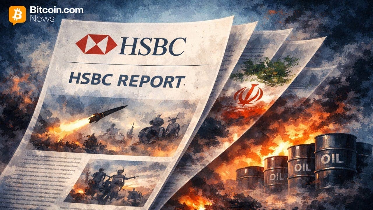 HSBC sier at en langvarig konflikt med Iran vil løfte olje, gull og USD og skade aksjer