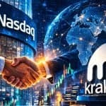 Nasdaq och Kraken utvecklar en gateway som kopplar tokeniserade aktier till blockkedjenätverk