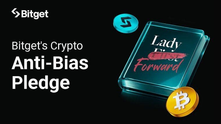 Bitget izziva narativ o »množičnem sprejetju« kriptovalut z zavezo proti pristranskosti