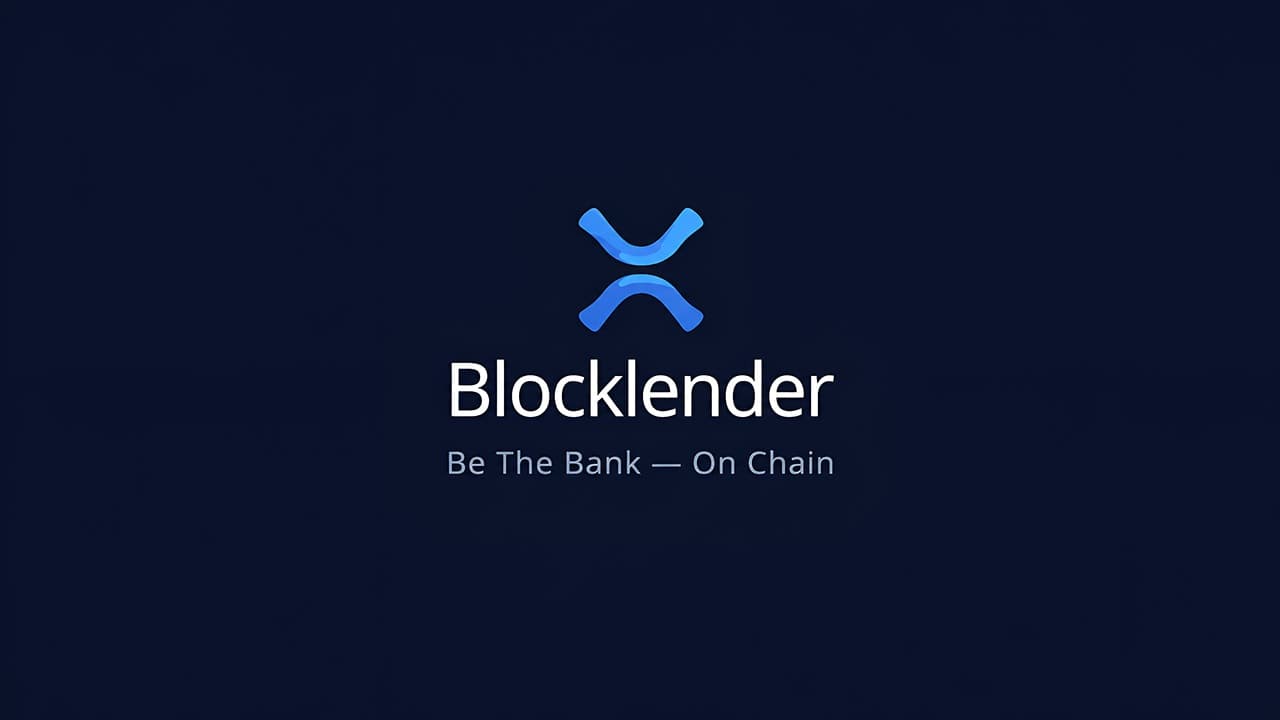 Blocklender 在 XRP 账本上推出加密货币借贷平台