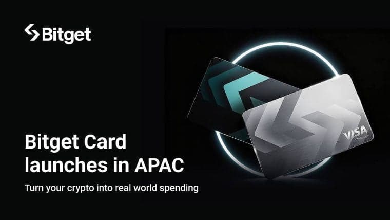 Bitget Brings Crypto Into Everyday Spending With APAC Launch of Bitget Card