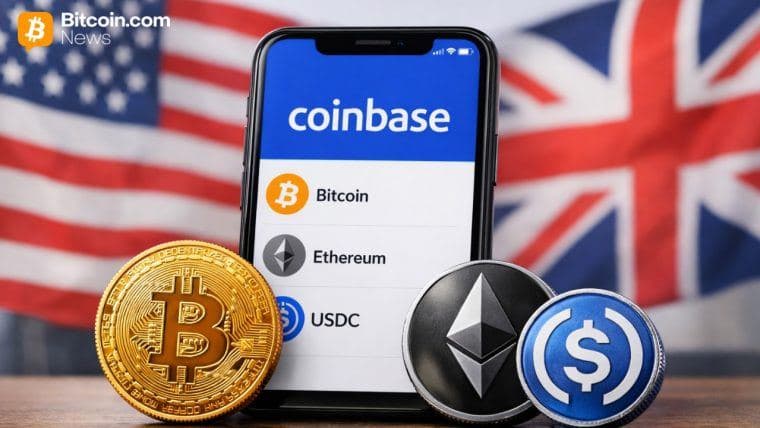 Coinbase rozširuje ponuku pôžičiek v USDC do Spojeného kráľovstva po silnom dopyte v USA