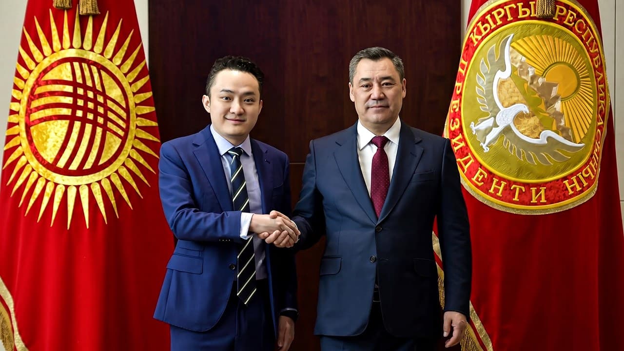 Justin Sun of TRON DAO Presents Proposals to President Japarov to Advance Kyrgyzstan’s Vision as a Web3, AI Innovation Hub
