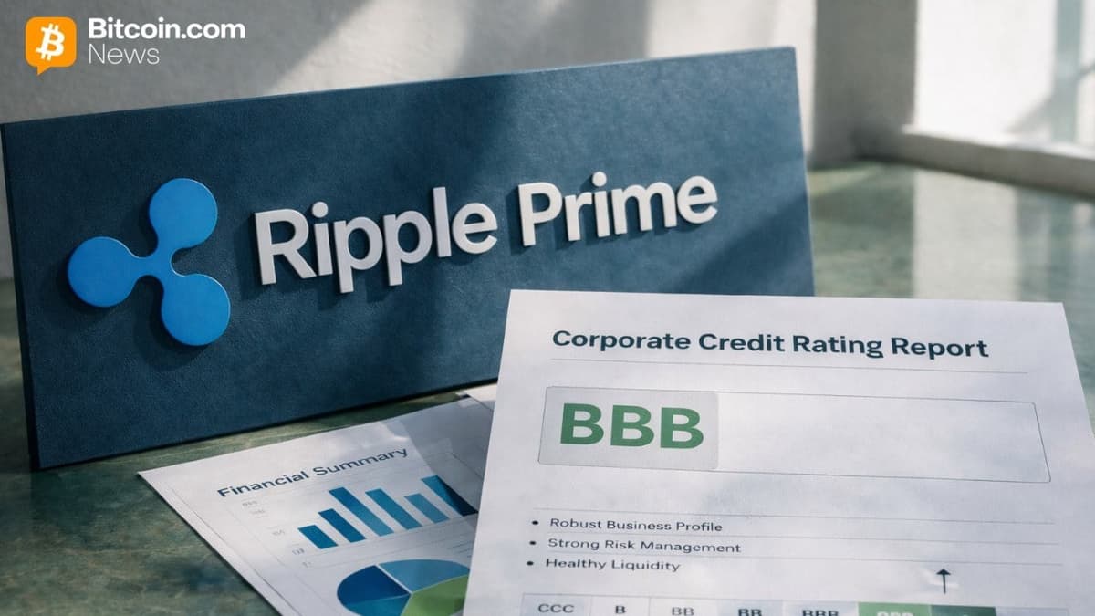 Ripple Prime si je zagotovil bonitetno oceno investicijske stopnje ...