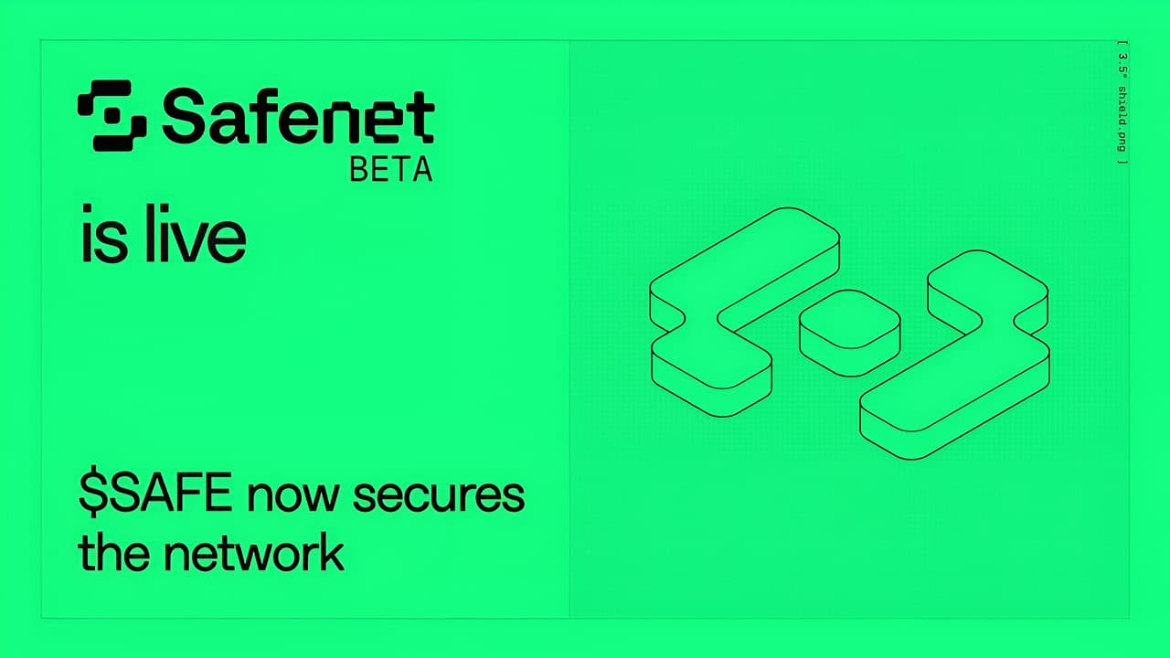 Safe Launches Safenet Beta, Giving SAFE Token Holders a Role in Network Security
