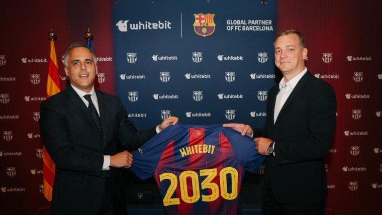 WhiteBIT and FC Barcelona Announce Five-Year Agreement to Drive Global Innovation in Sport