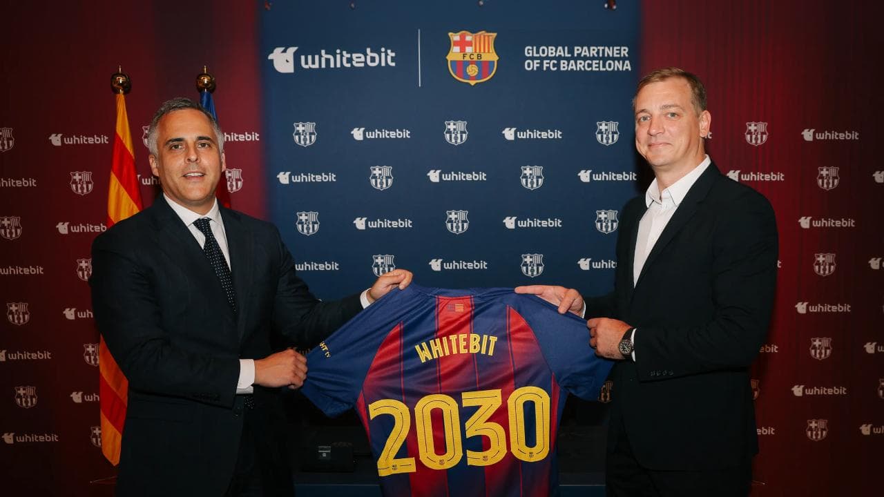 WhiteBIT and FC Barcelona Announce Five-Year Agreement to Drive Global Innovation in Sport
