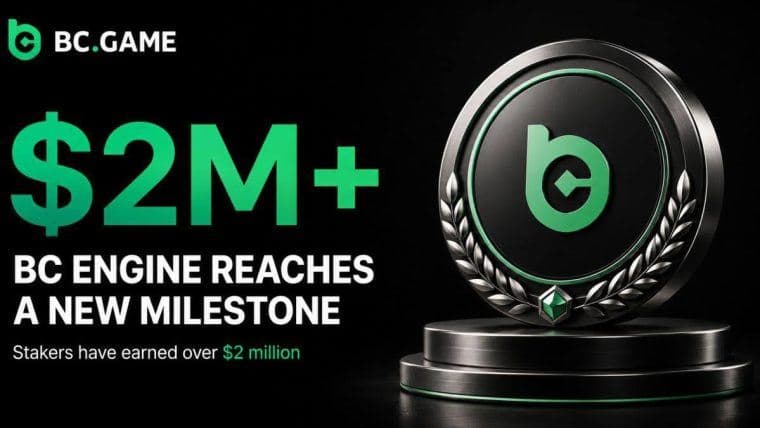 BC.GAME: BC Engine Stakers Have Earned Over $2M in Rewards