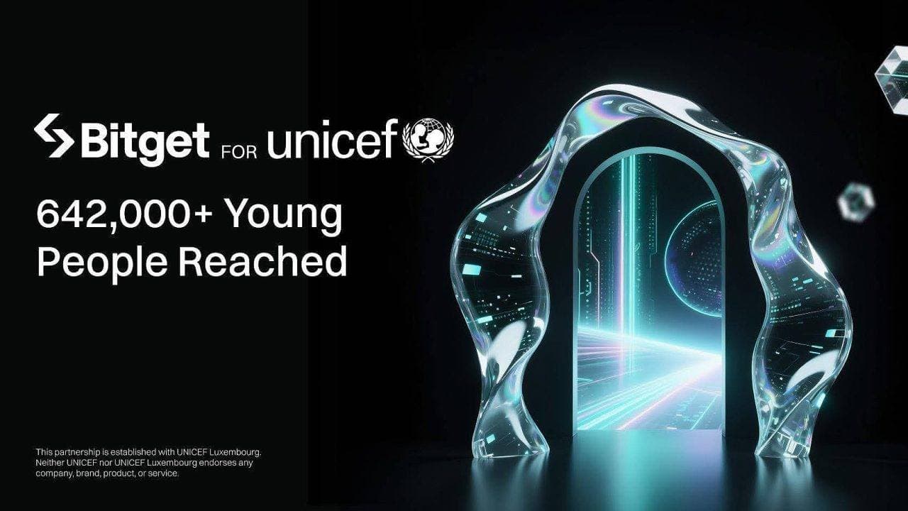 Bitget entame sa deuxième année de soutien à la coalition « Game Changers » de l'UNICEF, en appuyant son expansion dans les domaines de l'éducation financière et de l'intelligence artificielle