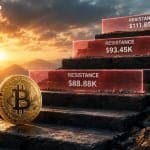 Caithfidh Bitcoin $88.88K a choinneáil chun bun BTC a dhearbhú, Anailís