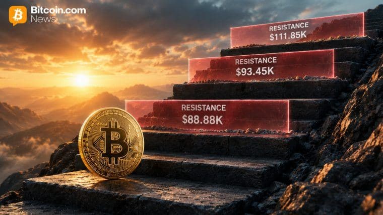 Bitcoin'in Dip Seviyesini Onaylaması İçin 88.880 Dolar Seviyesini Koruması Gerekiyor: Analiz