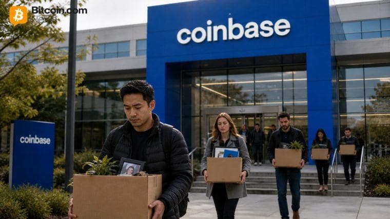 Coinbase taglia il 14% del personale e punta a un modello più snello per l'era dell'intelligenza artificiale