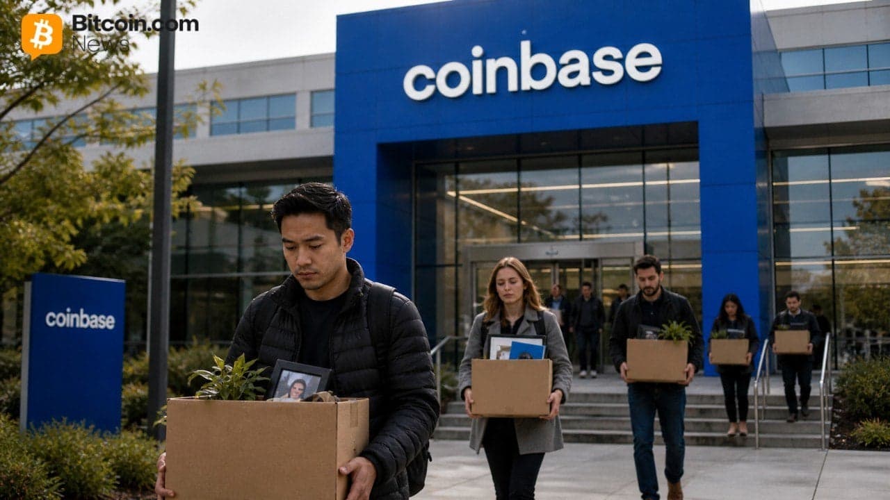 Coinbase Cuts 14% of Workforce, Targets Leaner AI-Era Model