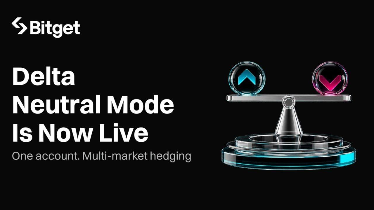 Bitget Introduces Delta Neutral Mode for Hedged Trading Strategies