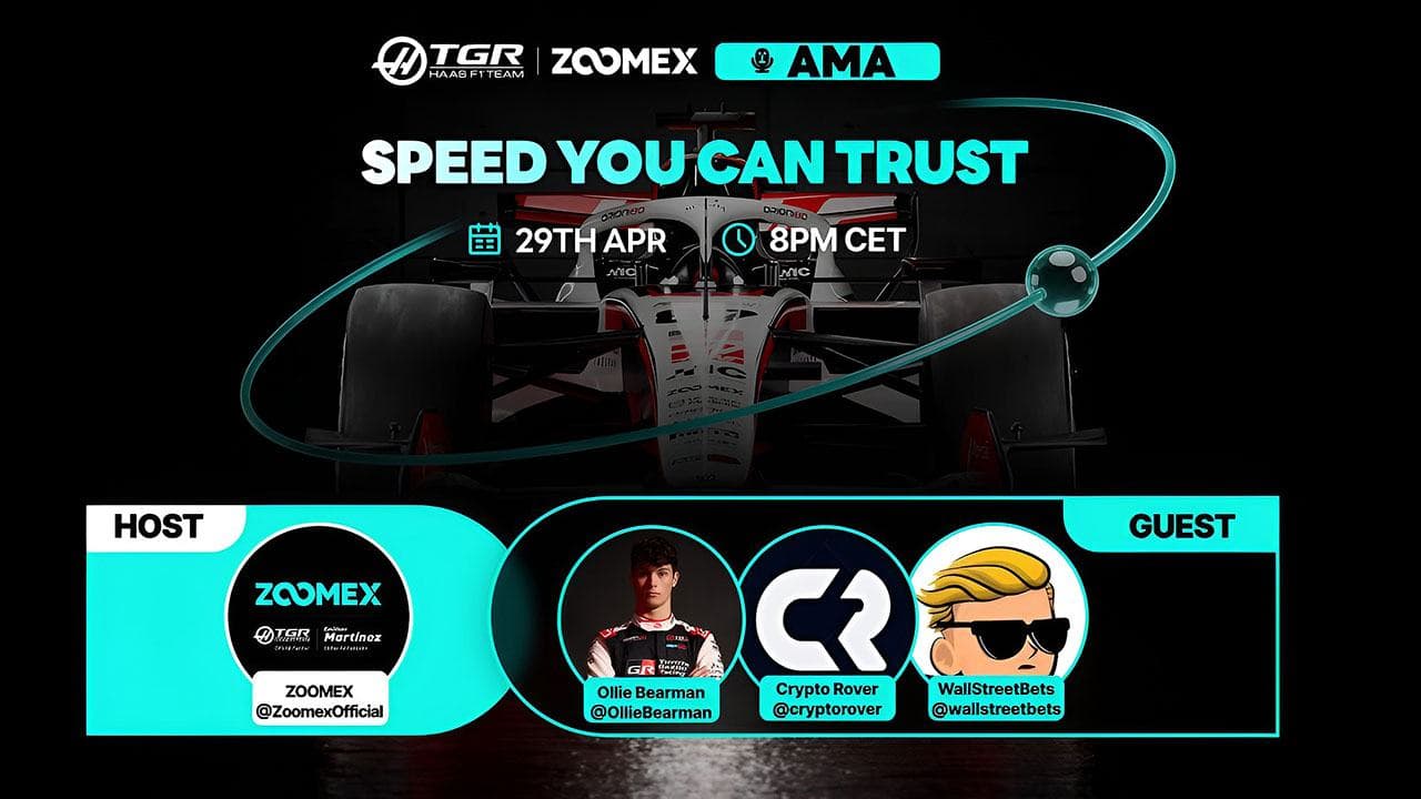 Zoomex X Space Recap Kasama si Ollie Bearman at mga Crypto KOLs
