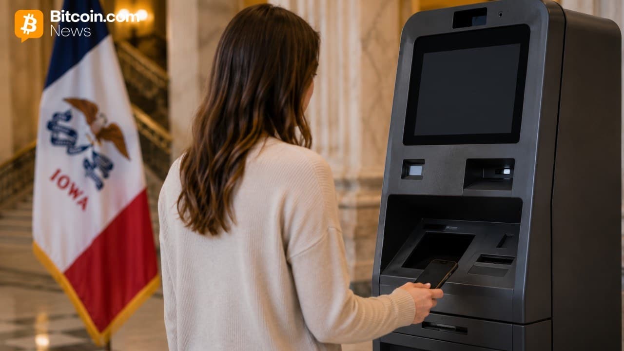 Iowa Menetapkan Rancangan Undang-Undang tentang Perizinan dan Pengawasan ATM Kripto Menjadi Undang-Undang