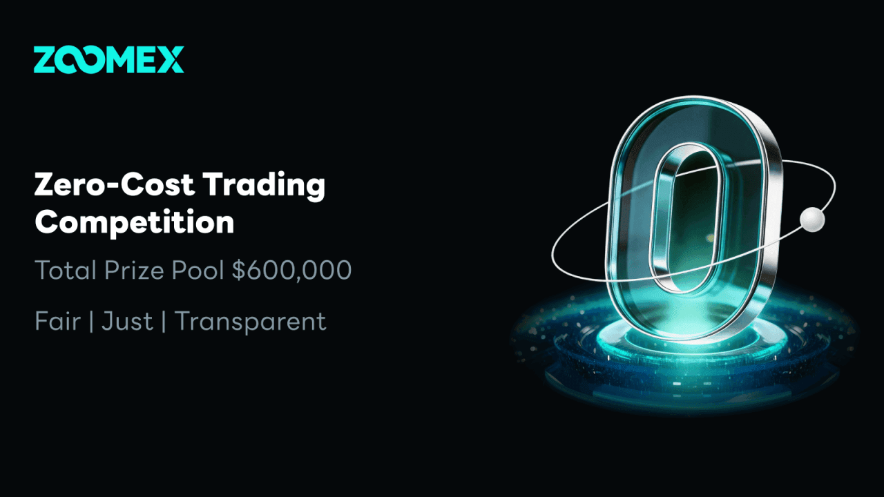 No Entry Fee, Share $600,000! Zoomex Launches the World's First Zero-Cost Trading Competition