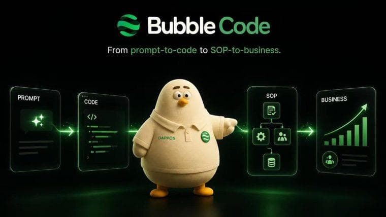 xBubble: Bubble Code's (Almost) Zero Barrier for Building Businesses