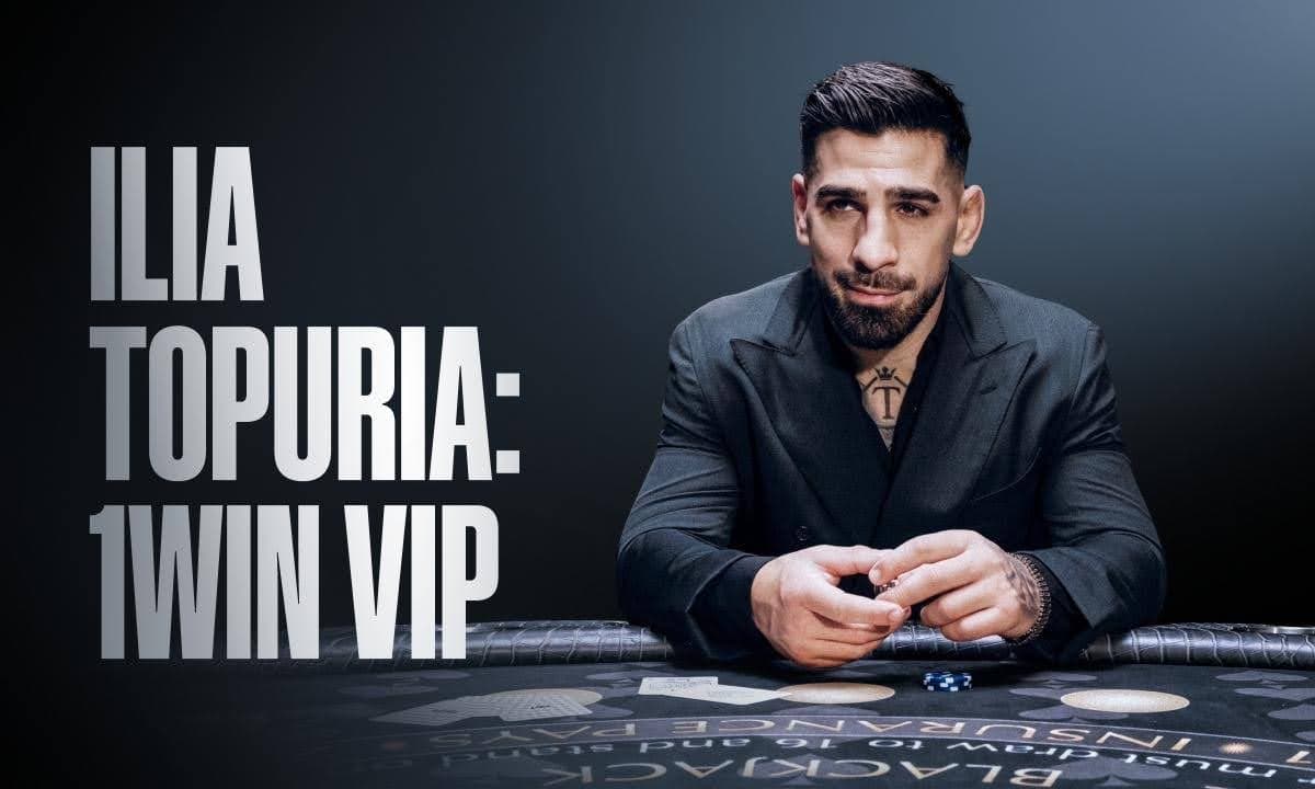 Crypto Platform 1win Welcomes Ilia Topuria as the 1win VIP Community Member