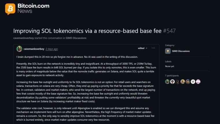 Solana Prepares for a Massive Tokenomics Overhaul to Slash Network Inflation