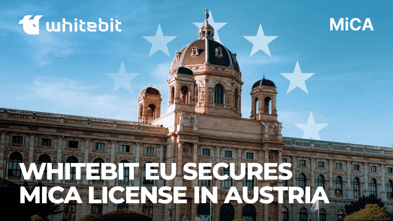 WhiteBIT EU uzyskało licencję MiCA w Austrii, rozszerzając zakres regulowanych usług kryptowalutowych w całej Europie
