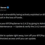 Bitcoin Lightning Nodes Hit as BTCPay Signals Emergency 2.4.2 Fix