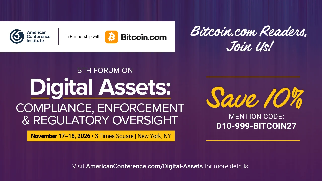 ACI Announces 5th Annual Forum on Digital Assets, Bringing Regulatory, Legal and Compliance Leaders to New York