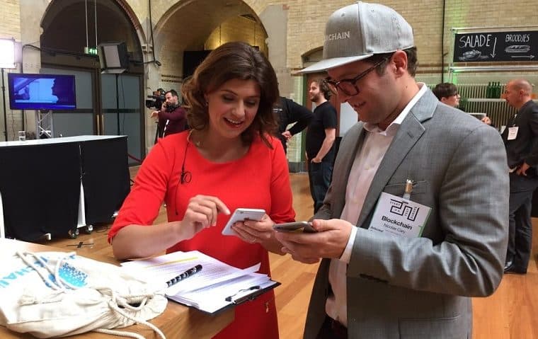 Nicolas Cary speaks about bitcoin and the blockchain at Webit.Festival Europe