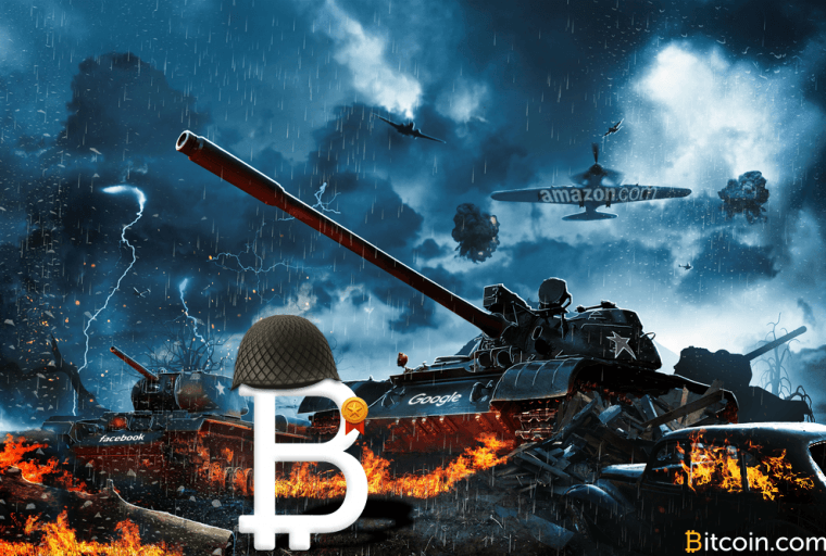 In the Battle Between Google, Facebook, and Amazon Against Banks: Bitcoin Will Be the Winner