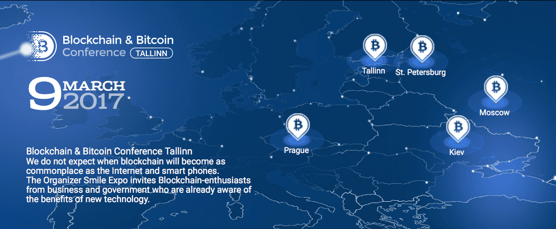 Tallinn will host the first large conference devoted to Blockchain and cryptocurrencies