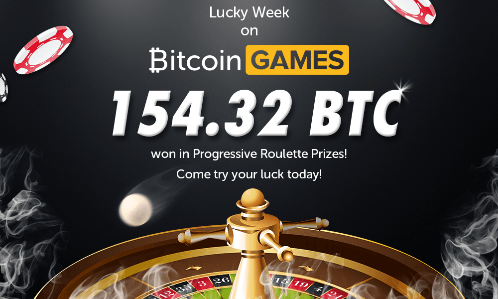 Lucky Week at Bitcoin Games Roulette Table as Players Win 154 BTC