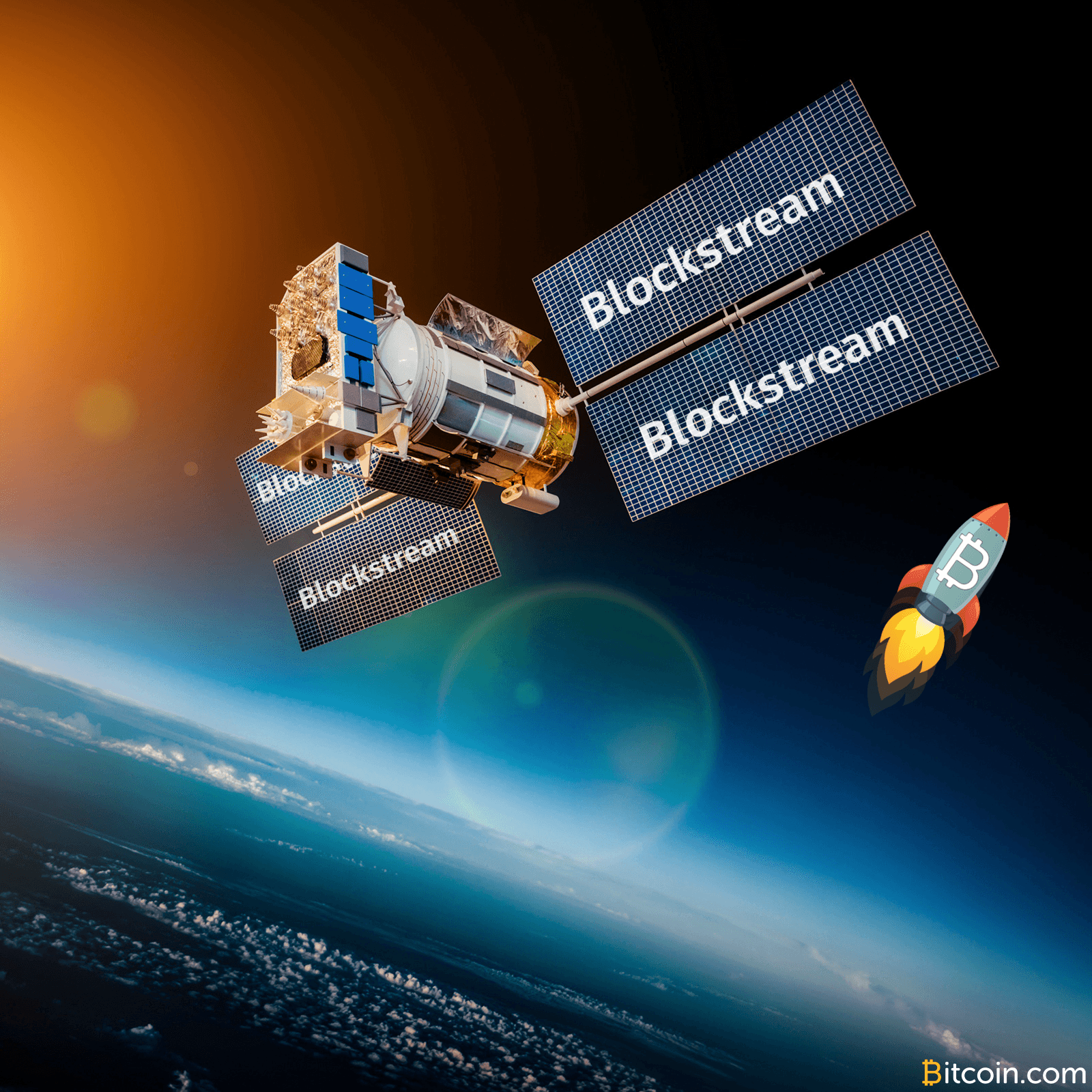 Blockstream to Transmit Bitcoin Data to Earth Using Satellite Technology