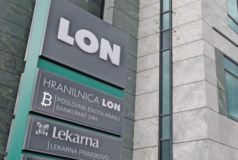 A Slovenian Savings Bank's Traditional ATM Dispenses Bitcoin Vouchers
