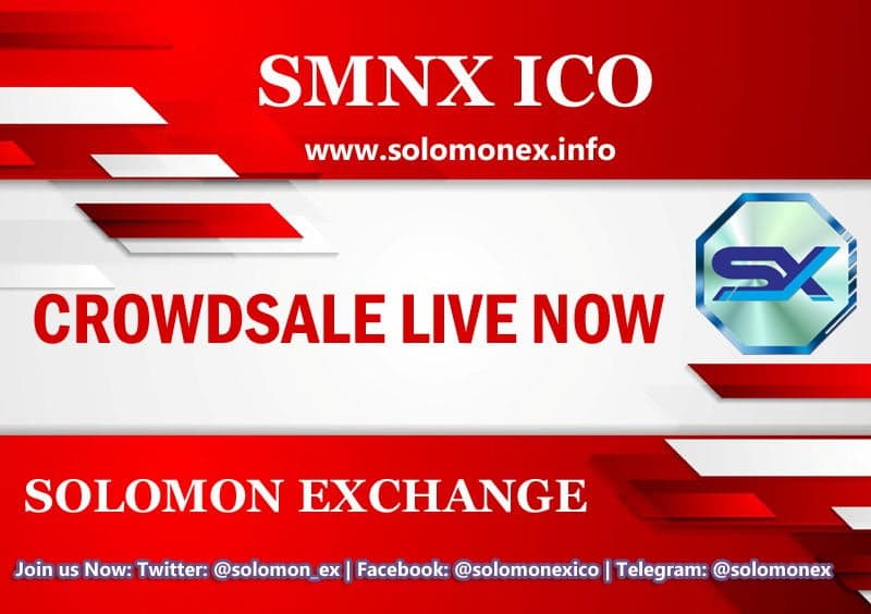 PR: Crowdsale for the SMNX ICO Has Now Started