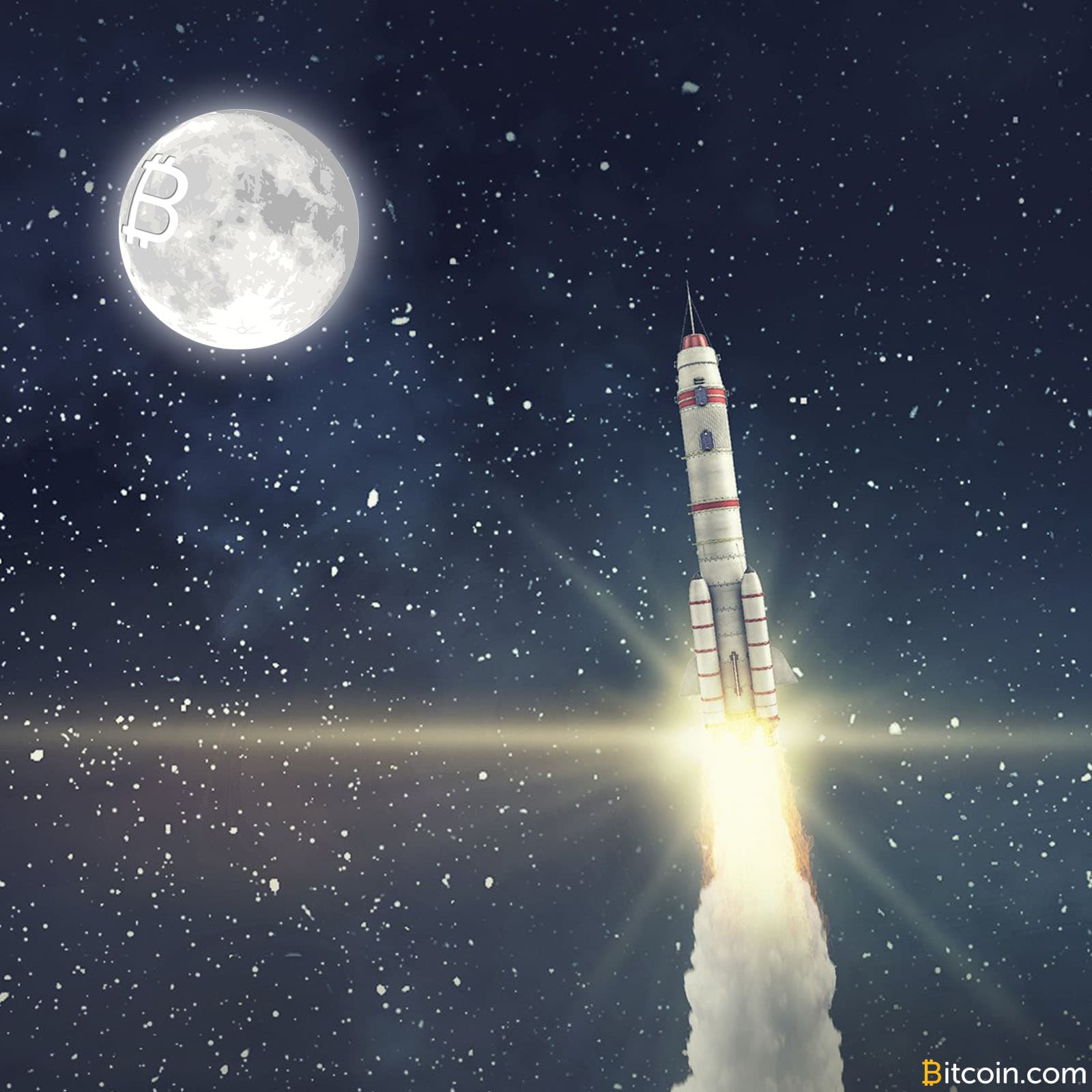 Bitcoin Surges Past $5,000 USD to Establish New All-Time High