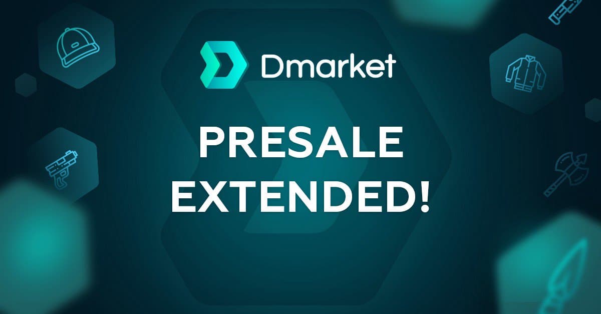 PR: Dmarket Cross-Game Extends Token Presale and Announces the New Dates of Crowdsale