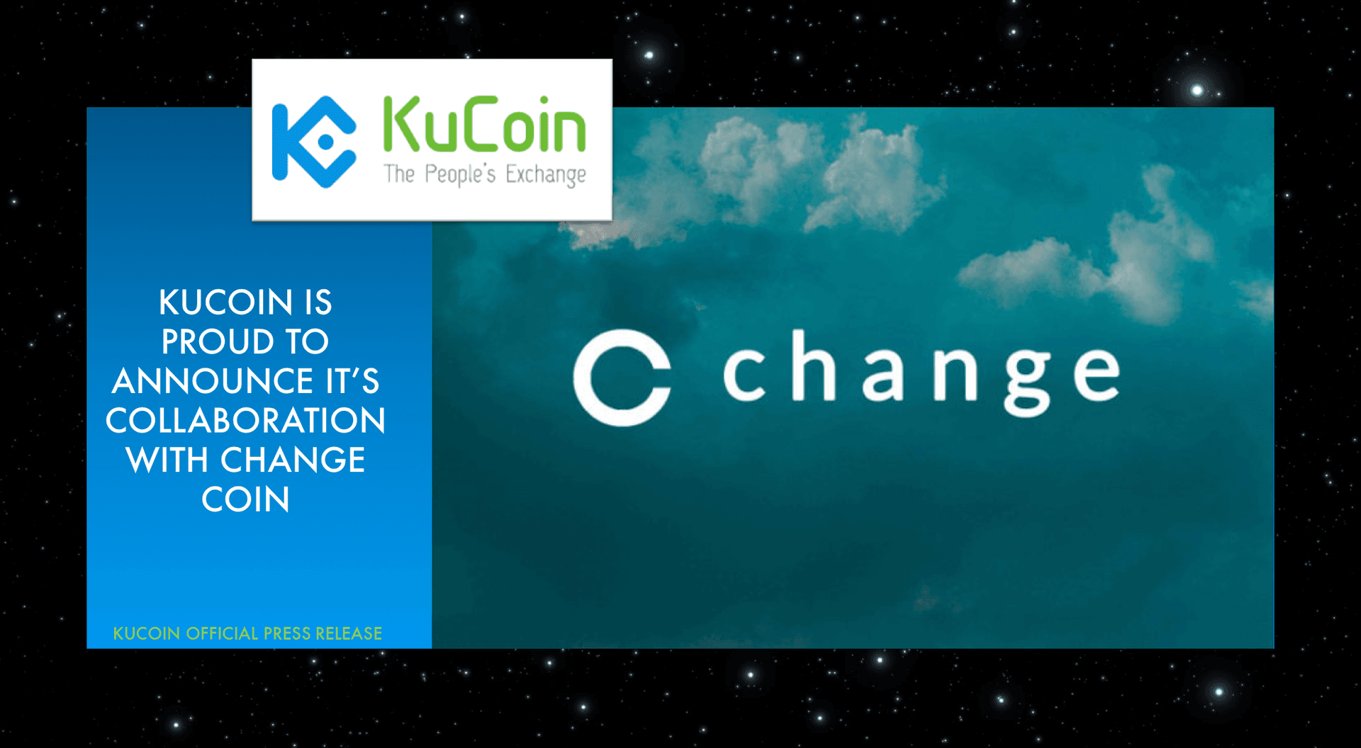 PR: KuCoin Strikes Another Impressive Partnership: It Will List Change Coin on November 7th 2017