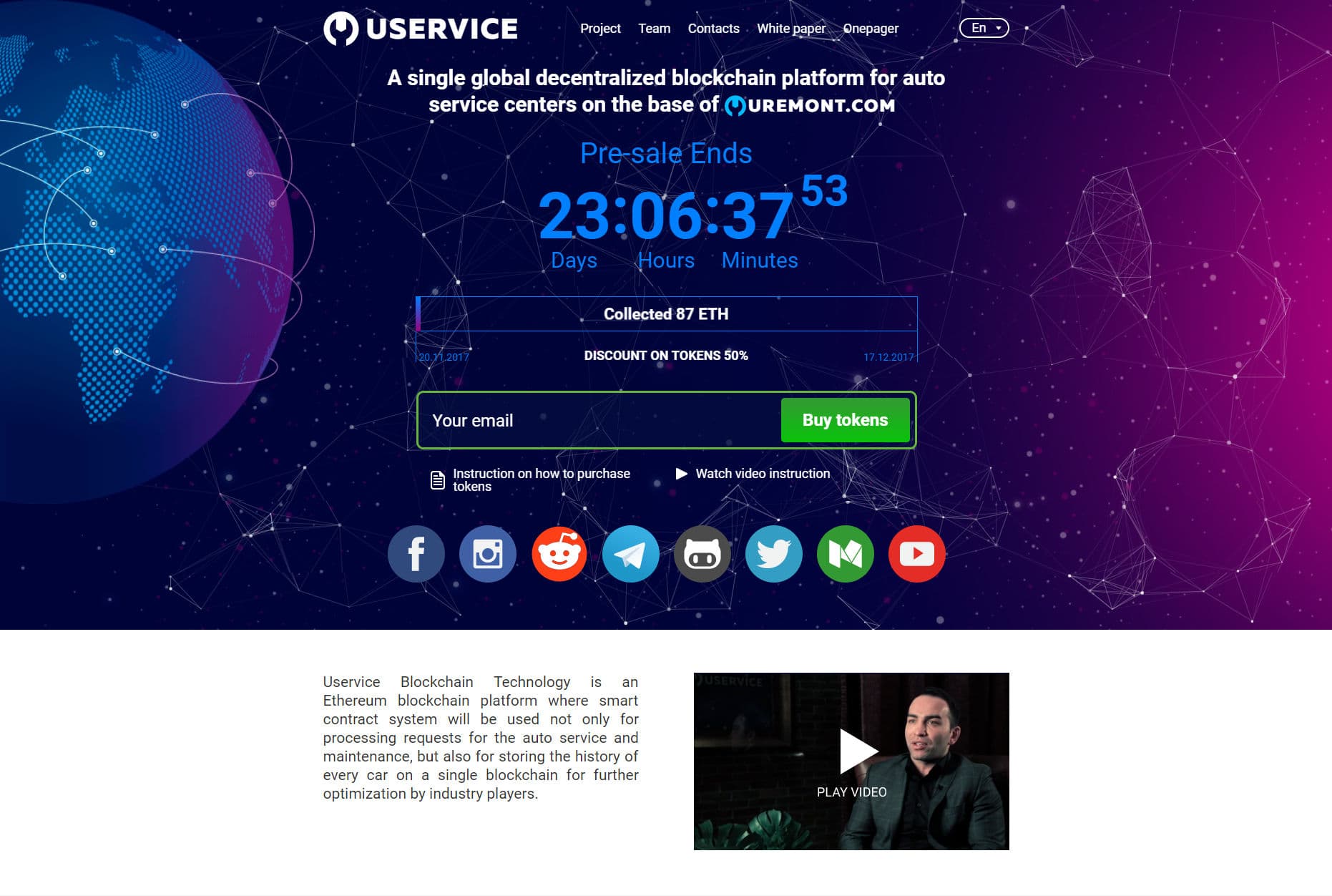 PR: Uservice Is a Global Decentralized Blockchain Platform for the Auto Industry