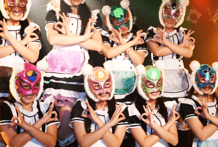 Japan’s ‘Virtual Currency Girls’ Idol Group Performs First Crypto Educational Concert