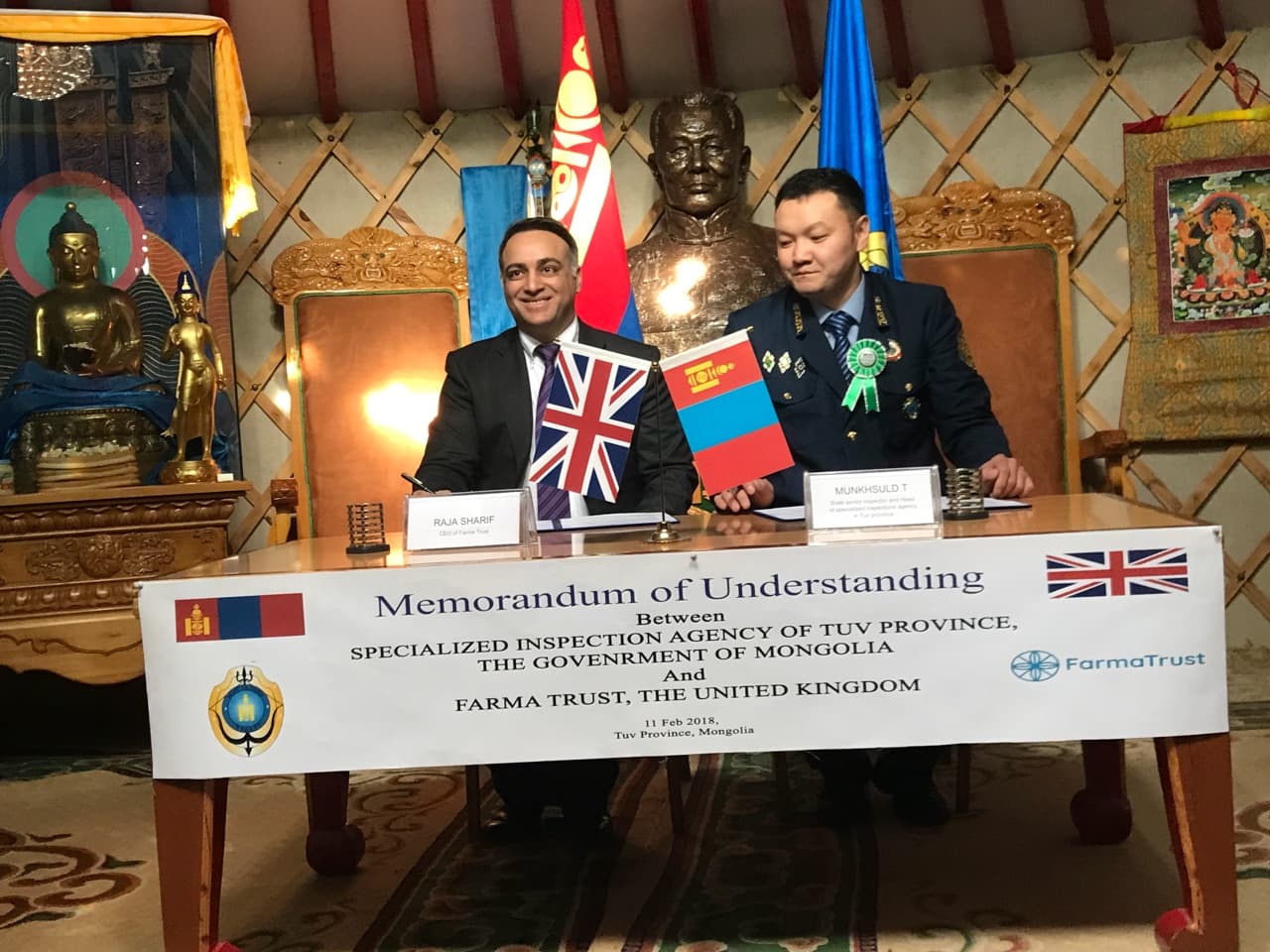 PR: London Blockchain Startup FarmaTrust Partners with Mongolian Government to Stop Fake Medicine