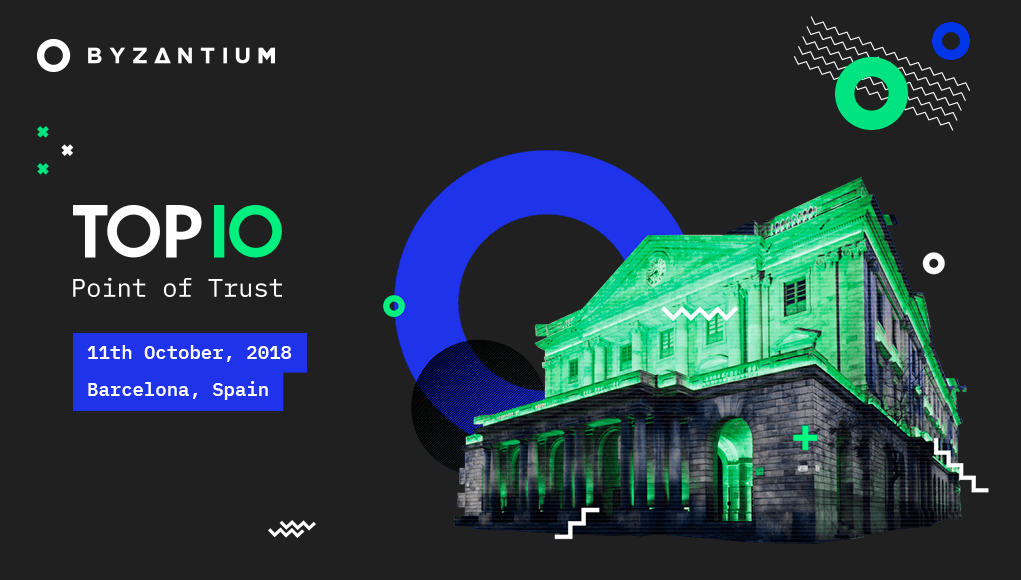 PR: Byzantium Launches All Star Blockchain Event - Top 10 Point of Trust