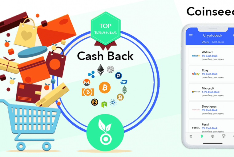 PR: Coinseed Announces Crypto Cash Back Program