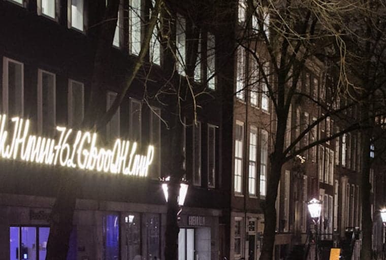 Bitcoin Address Illuminates Amsterdam’s Lights Festival