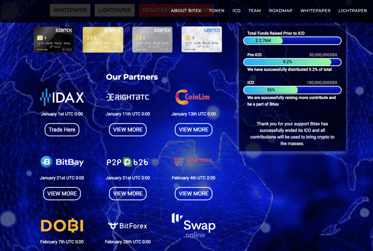 PR: Bitex Global Launches XBX on Global Exchanges
